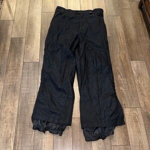 Black Bear Mens XXL Black Nylon Insulated Snow Pants Ski Snowboard Trousers 2890